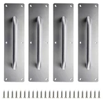 Sumnacon Sets 12 Inch Stainess Steel Door Handles - Sturdy Pull Push Plat. Fixed Price $37.09.