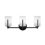 Toltec Atlas Light Bath Bar, Matte Black, 4" White Muslin Glass 4513-MB-310. Fixed Price $297.00.