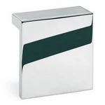Large Square Polished Chrome Cabinet Pull 2.5"CC, Modern, Schwinn Hardware 2935. Fixed Price $8.40.
