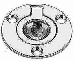 Perko (dp Items) Flush Ring Pull Round Boating Deck Hardware. Fixed Price $35.80.