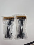 2- Everbilt 6-1/2 In. Black Finish Gate Wood Metal Door Pull Handle 20194. Fixed Price $11.25.