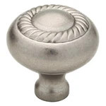 (5 Pack) 1-1/4 Inch Rope Knob Bedford Nickel. Fixed Price $20.07.