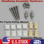 Headlamp Mounting Hardware Assembly For 89-95 Toyota Pickup / 4RUNNER Stainless. Fixed Price $22.99.