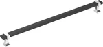 Overton 12.625" Brushed Matte Black/polished Chrome Cabinet Pull. Fixed Price $107.99.