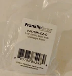 New Franklin Brass P41759K-CZ Champagne Bronze 1/8" Napier Cabinet&drawer Knob. Fixed Price $13.46.