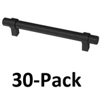 *30-PACK* Franklin Brass Simple Wrapped 5-1/16 In. Matte Black Bar Pulls. Fixed Price $32.99.