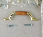 Amerock 11PC Cabinet Pulls BP76245O3 Oak Shiney Brass Plated Nos 3"ON Center. Fixed Price $30.00.
