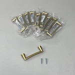 Berenson 10 Pack Domestic Bliss Pull Handle Modern Brushed Gold 96MM 2342-1MDB-P. Fixed Price $78.40.