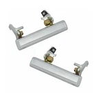Trq Left Right Exterior Door Handle Set Drivers Side Chrome (silver). Fixed Price $58.89.
