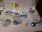 BP1387-G10 Amerock Satin Nickel 1-1/4" Round Cabinet Knob 7-PACK. Fixed Price $15.99.