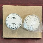Set Of Two Ceramic Knobs - Paris Clocks Face Vintage Style. Fixed Price $9.90.