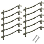 Achnau 10X Cabinet Handle Pulls Wardrobe Drawer Door Cupboard Knobs Twig Hole.... Fixed Price $26.84.