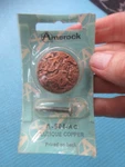 Amerock Antique Copper Die Cast 1" Pull Colonial Knob A-504-AC New In Pkg. Fixed Price $10.00.
