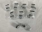 Set Of 9 Liberty Hardware 1.25" Diam. Round Drawer Cabinet Pulls Knobs Chrome. Fixed Price $10.48.