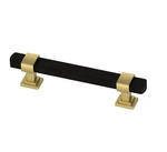 Liberty P39062C-370 3/4" Wrapped Square Black & Brushed Brass Cabinet Pull. Fixed Price $8.65.