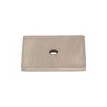 Cabinet Square Knob Backplate Brushed Satin Nickel - Hardware For Kitchen & Bath. Fixed Price $5.00.
