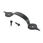 Qty 12 - Vintage Style Door/drawer Pull Black Hammered Finish W/screws C410. Fixed Price $30.00.