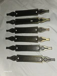 Vtg Medievil/ Gothic 1971 National Lock 2 Tone Backplates. Fixed Price $25.00.