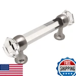 Cosmas 10 Pack 6393SN-C Satin Nickel Clear Glass Cabinet Handle Pull Inch. Fixed Price $188.41.