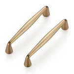 Ravinte 10 Pack 3-3/4 Inch Champagne Bronze Kitchen Cabinet Handles Solid Zinc. Fixed Price $24.99.