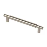 (5 Pack) 6-5/16 Inch Modern Metal Pull Stainless Finish. Fixed Price $42.12.