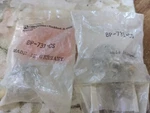 2 Amerock BP731-CS Crystal Knobs 1-3/16". Fixed Price $5.00.