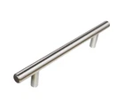 Southern Main Hardware 5" Center-to-center Satin Nickel Euro Style Cabinet Pull. Fixed Price $19.99.