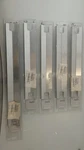 New Ikea Blankett (X4) 18" & (X1) 24" Aluminum Cabinet Pulls 202.262.15. Fixed Price $64.00.