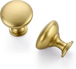 Ravinte 10 Pack Gold Round Zinc Cabinet Brass Knobs For Kitchen Bathroom Closet. Fixed Price $29.69.