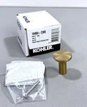 Kohler K-14484-2MB Purist 1-1/16 Inch Mushroom Cabinet Knob Moderne Brass. Fixed Price $21.22.