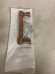 Signature Hardware 441730 Strasbourg Bar Cabinet Pull, 3-3/4", Antique Copper. Fixed Price $12.28.