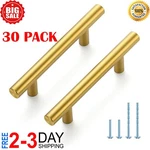 30 Agarraderas Tiradores Color Oro Pulgadas Para Gabinetes Gavetas Cocina. Fixed Price $29.99.