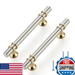 Ravinte 10-PACK 6" Brushed Nickel Gold Cabinet Pulls Handles Kitchen Hardware. Fixed Price $79.13.