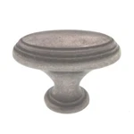 Amerock Mulholland Weathered Nickel 7/16" Oval Cabinet Knob Pull BP53032-WN. Fixed Price $6.41.