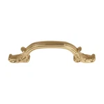 Alno A3650-4-PB Ornate 4" Pull Polished Brass. Fixed Price $47.96.
