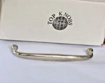 Top Knobs Charlotte Pull 6" (c-c) Polished Chrome Cabinet Drawer New. Fixed Price $9.95.