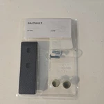 Pack Of 2, Ikea Galthult Leather Handle, Black, 3/4" ( 70MM ) 005.192.00, New. Fixed Price $7.95.