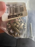P77200C-AB-C7 5535 1/2" Round Cabinet Drawer Pull Knob By Liberty Lot Of 13. Fixed Price $40.00.