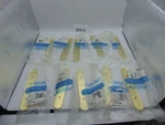 New 10 Pack Lot Amerock BP76247-3 Polished Brass 3" Cc Backplate Drawer Pull. Fixed Price $35.99.