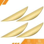 4PCS Gold Cabinet Pulls Handles 3-3/4 Inch Hole Center Hardware. Fixed Price $24.35.