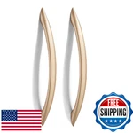 L&lonpa 30 Pack Matte Gold Cabinet Handles 5IN Arch Drawer Pulls Modern Kitchen. Fixed Price $88.32.