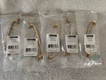 Liberty Lombard 4" Cabinet Pulls Champagne Bronze P29613 Cz 5 Pack New. Fixed Price $17.99.