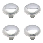 Pack Amerock Allison 1/4" Polished Chrome Round Smooth Cabinet Knob 831CH. Fixed Price $12.56.