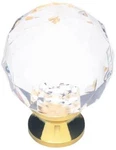 (5 Pack) 1-3/16 Inch Crystal Clear Acrylic Faceted Ball Knob. Fixed Price $35.13.