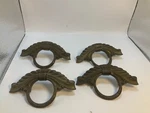 Vtg Kbc Keller Brass Art Deco Metal Drawer Pulls Lot Of 4. Fixed Price $27.99.