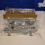 Cabinet Handles Pulls (5.0" Cc 7.5") Oa Polished Chrome Finish Lot Of 10 Nib. Fixed Price $22.00.