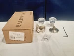 Baldwin FDCRYTRR150 Bwr Full Dummy Crystal Knob 150150 Traditional Round. Fixed Price $56.00.