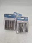 Brainerd 3 Square Pull Cabinet Door Drawer Handles Satin Nickel Lot X4. Fixed Price $27.00.