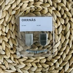 Ikea Orrnas 302.361.53 Cabinet Pulls Stainless Steel 17 Mm 11/16". Fixed Price $11.00.