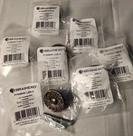 New 7PC Antique Brass Drawer Knobs Brainerd 1.5" Cabinet Pulls P74580W-LAN-C Nib. Fixed Price $17.99.